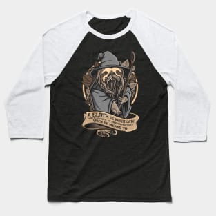 Sloth the Grey v2 Baseball T-Shirt